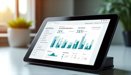 Supply chain analytics dashboard interface
